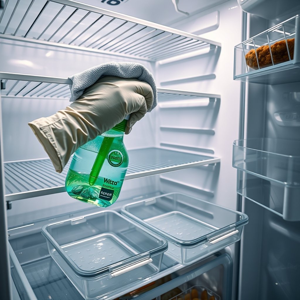 cleaning the fridge - Illustration 2