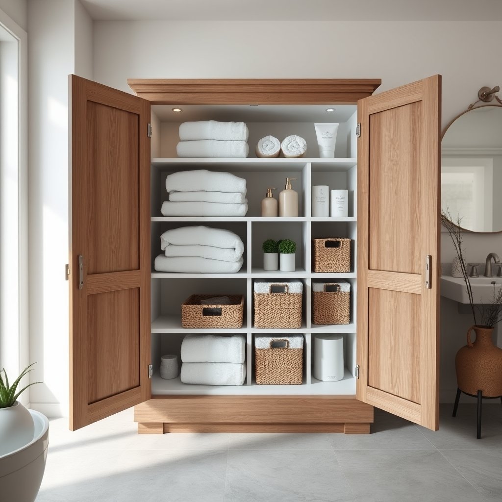 Sauder Select Storage Cabinet Review: Worth $200? 2 Sauder Select Storage Cabinet in action