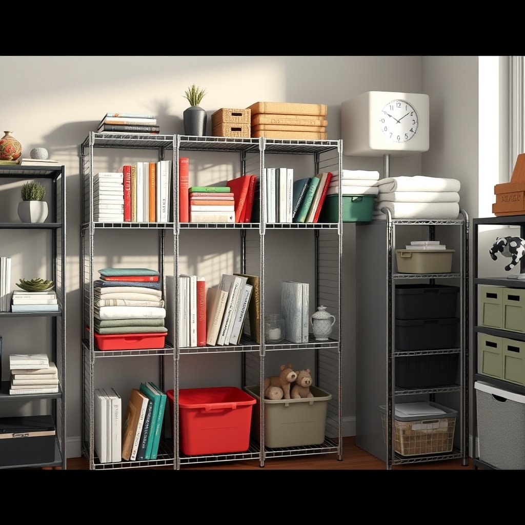 Amazon Basics Wire Storage Review: Stackable? 2 Wire cube storage in action