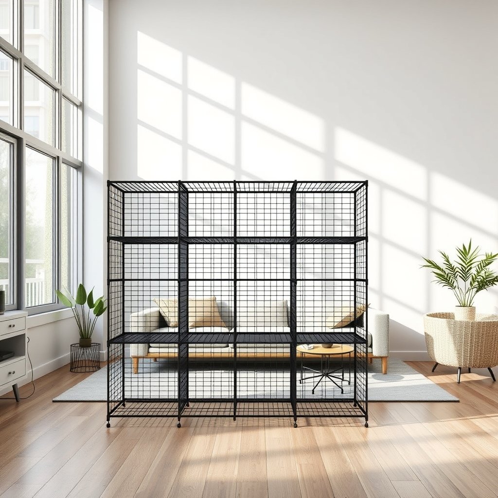 Amazon Basics Wire Storage Review: Stackable? 1 Wire cube storage product view